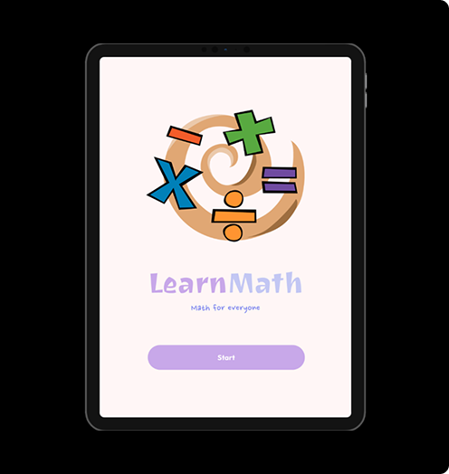 Children's Learning Arithmetic App Screenshot